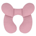 KAKIBLIN Baby Travel Pillow, Upgraded Baby Neck Pillows for Car Seat, Infant Neck Support Pillow for Head and Neck,Newborn Head Support for Car Seat, Stroller, Pushchair (Pink)