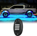 1 Pod Replacement Damaged Pod for Segmented RGB LED Rock Lights 12v Underglow Light Multicolor Waterproof Neon for Jeep Trucks ATV UTV Golf Cart Offroad Pickup RZR SXS