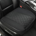 West Llama Front Car Seat Cover Protector, Comfortable Velvet Bottom Seat Cover Fits 95% of Vehicles,Cars,SUVs,Sedans,21.26 × 20.86 Inch(1PC-Black)