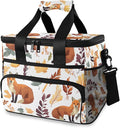 Cooler Bag Insulated Picnic Bag Large Lunch Box Reusable Tote Bag Soft Sided Portable Beach Cooler Grocery Camping