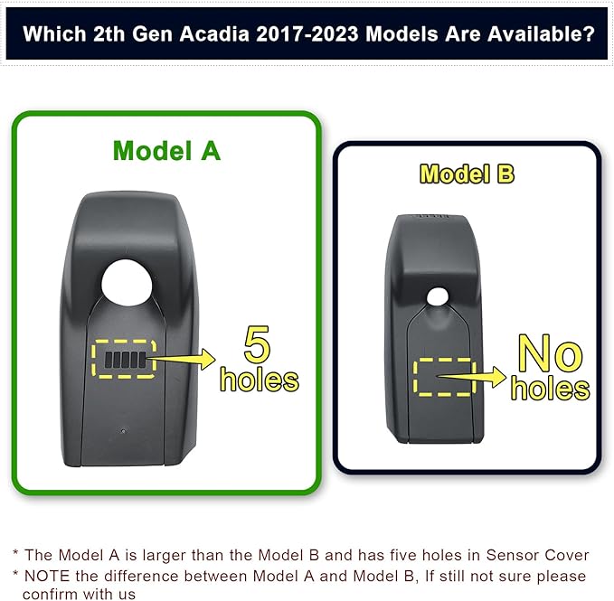 Mangoal Front 4K & Rear 1080p Dash Cam for GMC Acadia 2017-2023 (Model A), Model A & Model B Have Same Models Years but Vehicle Sensor Cover are Different, Free App & WiFi, 128GB Card