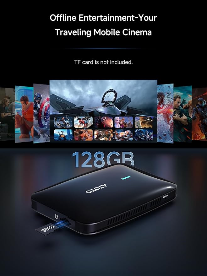 Magic AI Box Wireless CarPlay & Android Auto Adapter, Car Video Box for OEM Wired CP/AA, Dual WiFi & Bluetooth IoT Hub, Supports for Netflix/YouTube/TikTok/TF Card