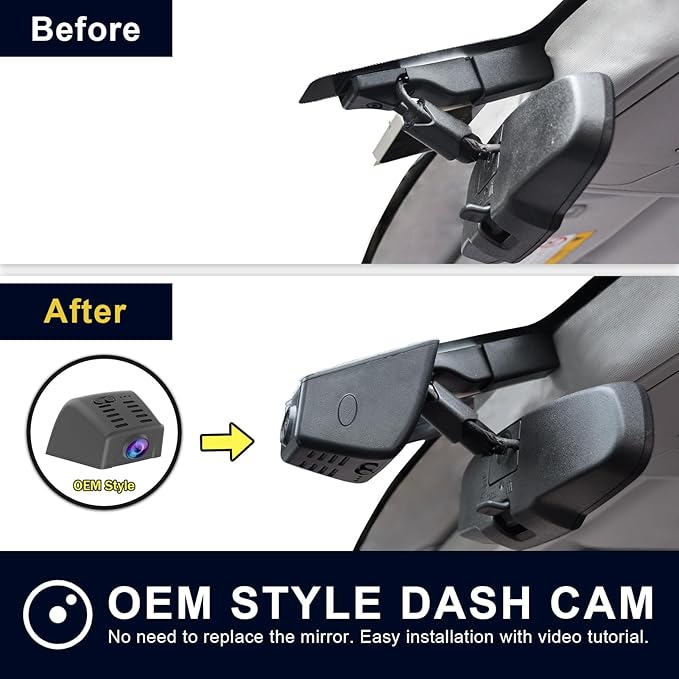 4K Front & 2K Rear 2 Channel HDR Dash Cam, Dual STARVIS 2 IMX678 IMX675, Custom Fit for Subaru Crosstrek 2018-2023 (Model A),Base Limited Premium Sport etc, 5GHz WiFi, GPS, 128GB Card