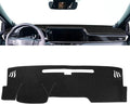 x xotic tech Center Console Dashboard Mat Compatible with Toyota Camry 2025 2026 Without HUD, Pre-Cut Non-Slip Sunshade No Sun Glare UV Rays Protector Dash Carpet Pad Black Cover