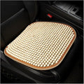 TOMSE Car Seat Chair Back Cushion for BMW X3 G01 2019 2020 2021 2022 2023 2024, Wooden Beads Ventilate Mesh Lumbar Brace Strong Durable Relieve Fatigue Summer Interior Accessories,B-Seat pad