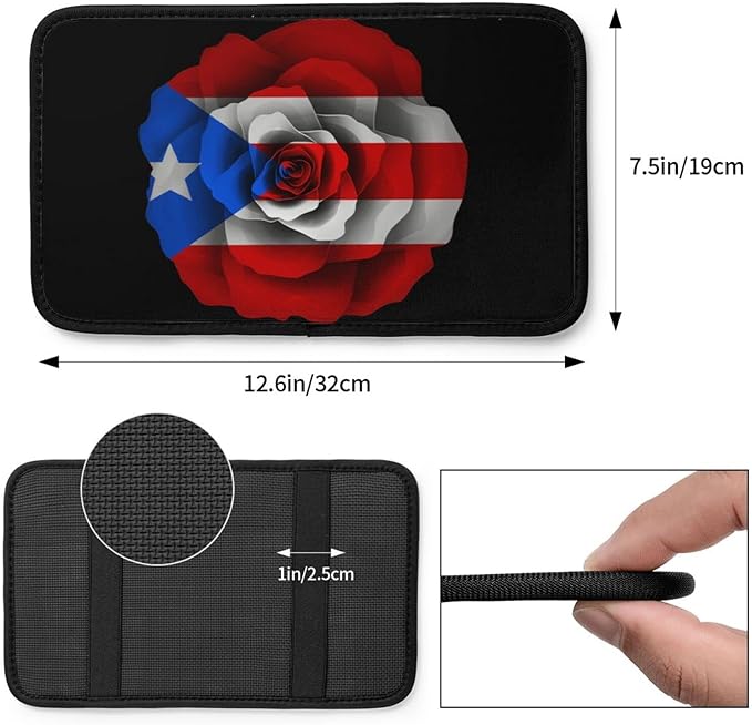 DARLEKS Car Armrest Cushion Auto Center Console Cover Pad Car Handrail Box Universal Decoration Mat