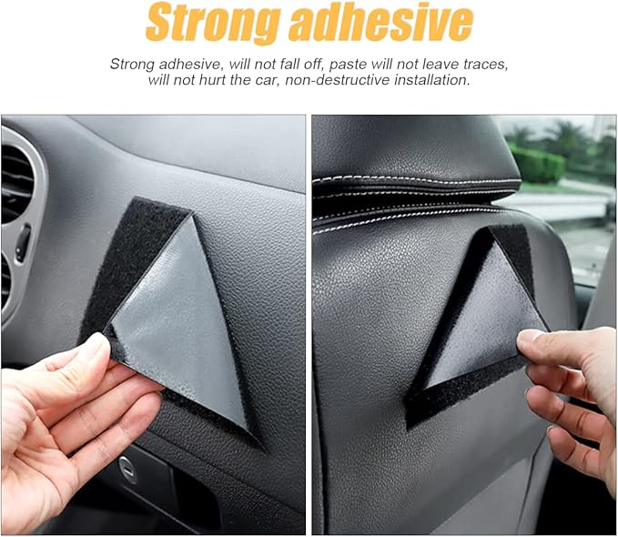 Moly Magnolia Car Seat Side Pocket Organizer, American Flag PU Leather Storage Bag, Pen Phone Holder Tray Pouch Seat Gap Filler, Interior Accessories for Auto Door Window Console (MultiColor/Flag)