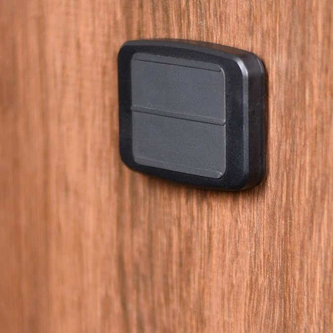 Dockem Minikin Magno Mount 3.0 Series: Minimalist Magnetic Wall and Car Mount with Adhesive Base, Magnet Head: Slim Form Phone Holder