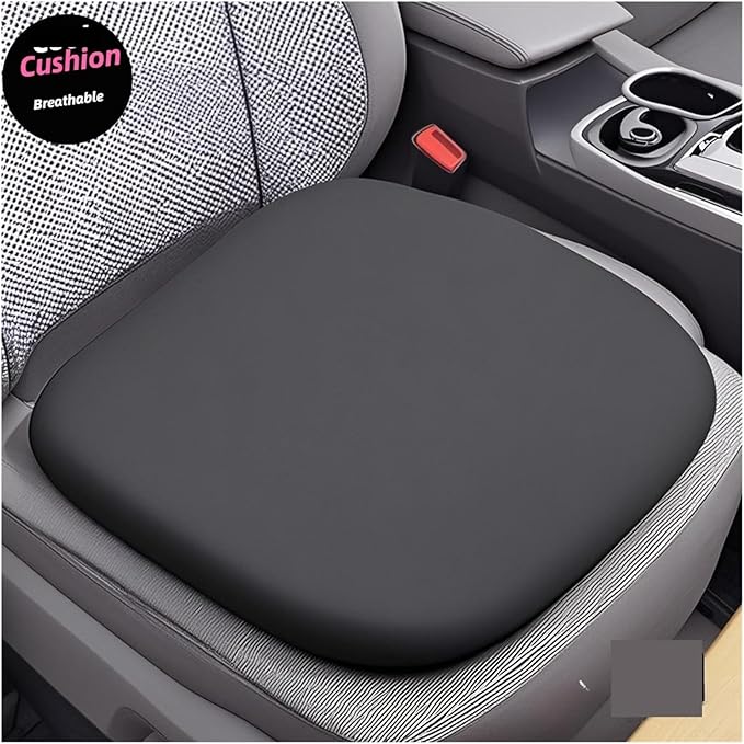 Memory Foam Car Seat Cushions with Lumbar Support - Cool and Breathable Comfort for Car and Office Seats(3,35x35cm)