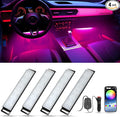 Honalia Car Lights Interior, LED Lights for Car Interior with APP Control, Truck Inside Lights with DIY Mode and Music Mode, Ambient Lighting for Men, DC 12V