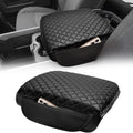 Thickened Center Console Cushion for 2019-2025 Ram 1500/2500/3500 PU Leather Armrest Cover Protector,Anti-Scratch for 5th Ram 1500(Bucket Seat Console) Arm Rest Lid Accessories 19-25