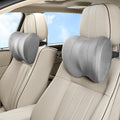 Car Neck Pillow Adjustable Up and Down Style 2 Pack,Car Headrest Pillow for Neck Support Relieves Driving Fatigue, Soft Memory Form and Ergonomic Design Fits Most Heights and Car Seats (Gary)
