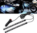 LED Interior Lights DC 12V Seat Ambient Light Cigaret Lighter, Car Uncer Dash LED Light Strip DRL Daylight Strip Car Atmosphere Lights-2 splitters in1 (White)