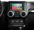 4G LTE QLED Radio for Jeep Wrangler 2007-2018 Chrysler Dodge Ram 1500,Touch Screen 8core Stereo Upgrade,Wireless carplay & Android Auto,Fast Charge,Free Backup Camera