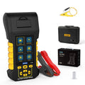 AUTOOL Car Battery Tester 12V 24V Automotive Battery Load Tester with Printer 20-2000CCA Alternator Tester, Cranking & Charging & Leakage Test, 3.2" Screen with Data Review Reverse Polarity Protection