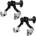 Ibera Bike Wall Mount - Secure Bike Storage up to 18kg with Adjustable Frame Holder & Soft Rubber Cradles - Garage Bike Rack for Road, MTB, Kids, Hybrid Bikes - Easy Installation & Space-Saving Design