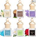 6 Pack Car Air Freshener - Mothers Day Gift for Her, Hanging Air Freshener Essential Oil Diffuser, Romantic Car Scents Cute Auto Decor Birthday Gifts for Women/Men