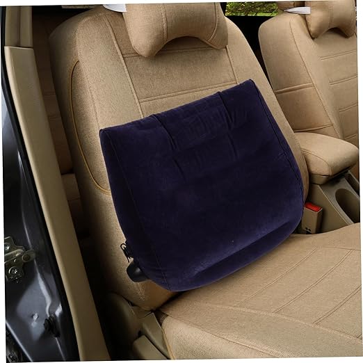 Inflatable Lumbar Pillow Car Seat Cushion for Office Chair Back Support Pillow