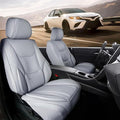 Coverland Custom Fit Car Seat Covers for Car Compatible with [Camry, Accord, Altima, G20, I35, G37, Escort, Capri] Premium Waterproof Non-Slip Interior Seat Protector [Front Gray- Size Chart A12]