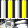 Linkstyle 12PCS 12V LED Interior Light Bar, Waterproof 28 LEDs COB Strip Light Super Bright Lights for Truck Boat Bike RV, White