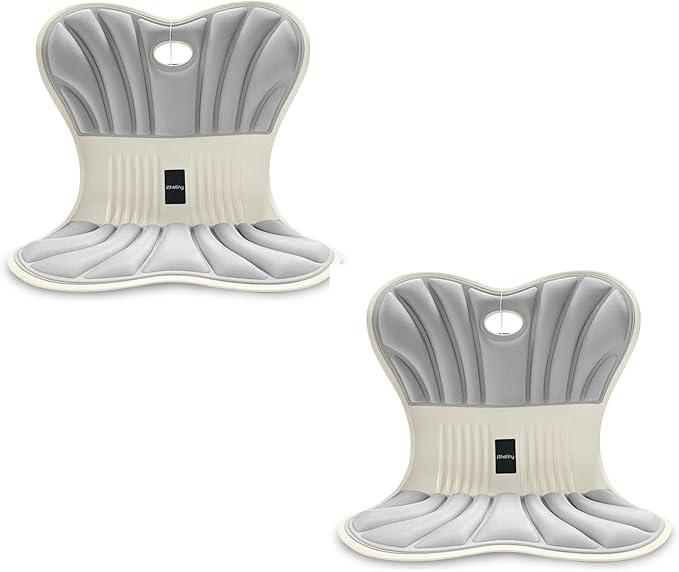 Posture Support Cushion - Lumbar & Back Support for Office Chair, Car Seat, Sofa, Ergonomic Chair & Back Cushion Back Support (02)