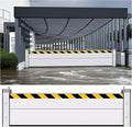 Flood Barriers for Home Exterior - Aluminum Alloy Outdoor Easy Flood Barrier Garage Doors Water Barriers for Flooding,H7.9 Inch/L12FT