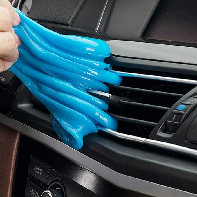 Car Cleaning Gel for Lexus LX 450 470 570 600 2000-2025, 200g × 2 Pack Car Interior Cleaner Slime, Auto Detailing Tools, Auto Dust Car Crevice Cleaner