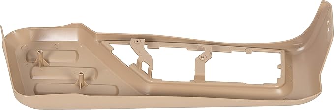 ECOTRIC Tan Front Driver Seat Cushion Panel Trim Compatible with 2008-2010 Ford F250 F350 F450 F550 Super Duty Replacement for # 8C3Z-2562187-BB