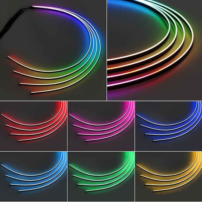 Dreamcolor Interior Car Light 43-inch, which fit for dreamcolor Main Controller Module and Sub-Controller Module kit (not Including) of The LED LAMP APP