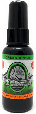 BluntPower Green Apple Concentrated Air Freshener for Room and Car - Oil-Based Diffuser Spray Bottle - Long-Lasting Bathroom, Car Freshener & Odor Eliminator (1 Pack)