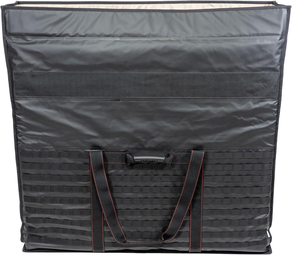 Mission Darkness Dry Shield Eclipse Faraday Bag for Solar Panels & Extra-Large Electronics // Military-Grade RF Shielding Waterproof Case for EMP CME Protection Preppers Personal Security