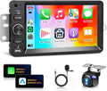 8Core 6+128G Car Stereo for Chevrolet Chevy Silverado Impala Tahoe GMC Sierra Yukon Hummer H2 Android Car Radio WiFi Wireless Carplay Android Auto,7” IPS,GPS,SWC,Bluetooth,Backup Camera