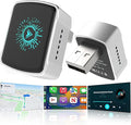 Wireless CarPlay Adapter & Android Auto (2-in-1) - Mini USB/USB-C Adapter Converts Wired to Wireless, Plug & Play, Stable Lag-Free for iPhone & Android (2026 Upgraded)