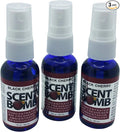 Scent Bomb Air Freshener Spray, 100% Oil Based Concentrated Air Freshener, Air Freshener Spray for Car, Room, Bathroom and Odor Eliminator (Black Cherry, 3 Packs)