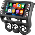 for Honda Fit Jazz Radio 2004-2007 Android 13 Car Stereo, 8” IPS Touch Screen GPS Navigation for Car Head Unit Built-in DSP Wireless/Wired Carplay Android Auto with Free Rear Camera (4GB RAM+64GB ROM)
