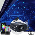 AKEPO Small Size 16W Twinkle APP Fiber Optic Lights, Music Activated 9.8ft/3m*500pcs*0.03in/0.75mm Optical Fiber RGBW Starlight Headliner Kit for Car Truck Star/Home Ceiling