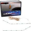iJDMTOY Amber Yellow LED Background Illumination Kit Compatible with 2017-2021 Ford F250 F350 F450 Super Duty Side Fender Chrome Emblem
