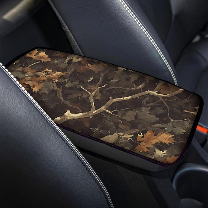 Dead Branch Arm Rest Cushion Pads for Vehicle Arm Rest Cushion Pads Anti-dust Dog & Cat Paws Protector for SUV/Truck/Vehicle Decor