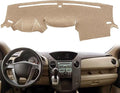 Dash Cover Mat Custom Fit for Honda Pilot Dashboard Cover Cap Pad Carpet Protector F207 (Beige)