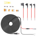 Radar Detector Hardwire Kit,Compatible with Escort Valentine One Uniden Beltronics Cobra,with RJ-11 Telephone Style Jack Direct Wire Wiring Kit Multiple Fuse Sizes Power Cord Cable