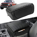 Armrest Cover for F150 (2021-2025) Center Console Cover, Thick Arm Rest Cushion, Funda para consola de coche, Vegan Leather, Armrest Protector , Bucket Seat Console Full Cover ), F150 Accessories