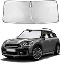 EcoNour Windshield Sunshade Compatible for Mini Country Man Cooper F60 2017-2024 2025 2026, Sun Visor for Front Windshield & Window Sun Shade Cover, UV Heat Blocker & Protector, Car Accessories