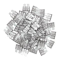 (80Pcs) 25Amp Standard Fuse, 25A Car Blade Fuses for Car/RV/Truck/SUV/Motorcycle/Boat