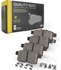 Premium Ceramic Front Brake Pads (1001-0700C) Compatible with 1989-2006 Hyundai/Kia/Nissan (240SX/Elantra/Optima/Sentra/Sonata/Stanza/Tiburon)