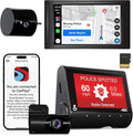 Cobra SC 250R Smart Dual View Front and Rear Dash Cam + Cobra Full HD (1080P) Cabin-View Accessory Camera (FV-CV2)
