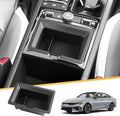 LFOTPP Center Console Organizer Tray for 2025 2026 K5 (LXS/GT-Line/GT/EX), Armrest Storage Box Insert, OEM Fit, Non-Slip Waterproof Center Car Interior Accessory - Black