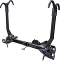 Saris SuperClamp EX 2-Bike HD Hitch Rack – RV Compatible, Lightweight Platform Bike Carrier for SUV, Truck, RV– Tilting Design, Secure Wheel Clamping, Fits Road, Mountain, E-Bikes – 2" Hitch Receiver