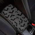 Dreaweet Halloween Arm Rest Cover for Car Spider Web and Bat Print Center Console Cover Comfort Anti-Scratch Car Armrest Cushion Pad