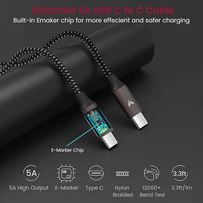 VELOGK Super Fast Type C Car Charger [73W Turbo], Fast Adaptive 55W 45W PPS/PD&QC3.0 USB C Car Adapter[Super Fast Charging 2.0]for Samsung S26 Ultra/S25 Ultra/S24 Ultra/S23 Ultra/S22+,iPad Pro,Macbook