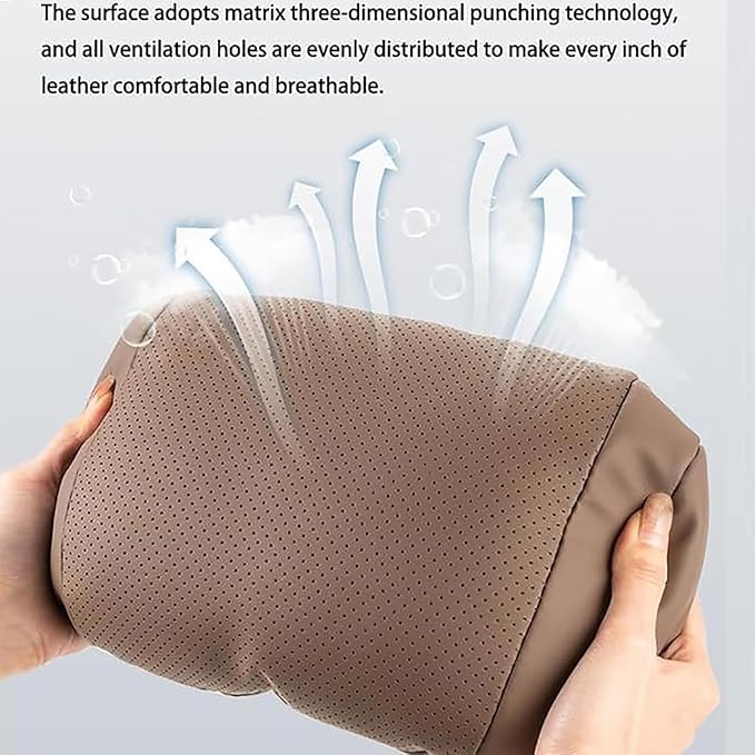 Car Headrest & Lumbar Support Cushion for Toyota 4 Runner 2011-2024, Ergonomic Memory Foam Car Seat Neck Pillow Lumbar Support Pillow and Neck Pillow for Neck Back Pain Relief, Coffee